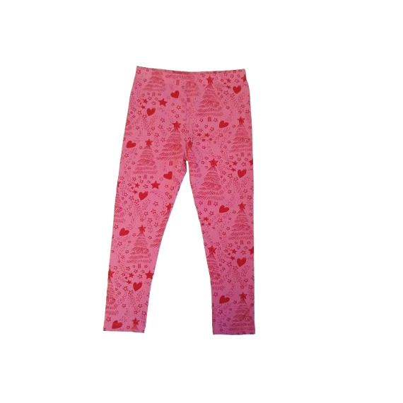 Tu rózsaszín karácsonyi leggings 110 méret
