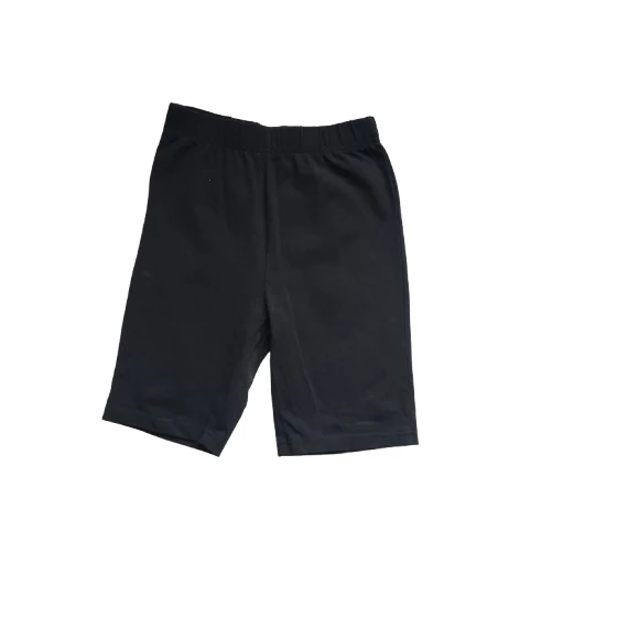 TU fekete rövid leggings 140 méret